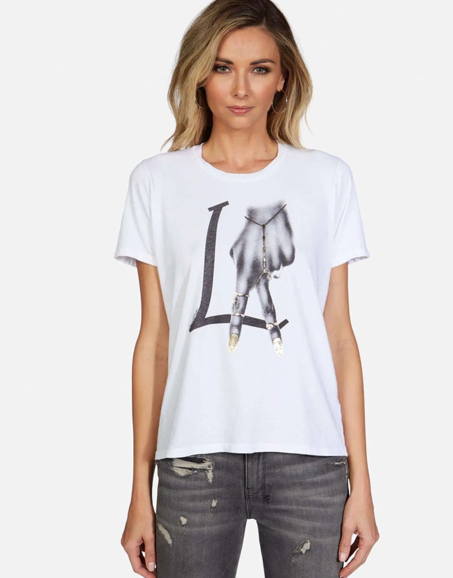 Best La Peace Finger S/S Vintage Tee | Croft By Women Short Sleeve