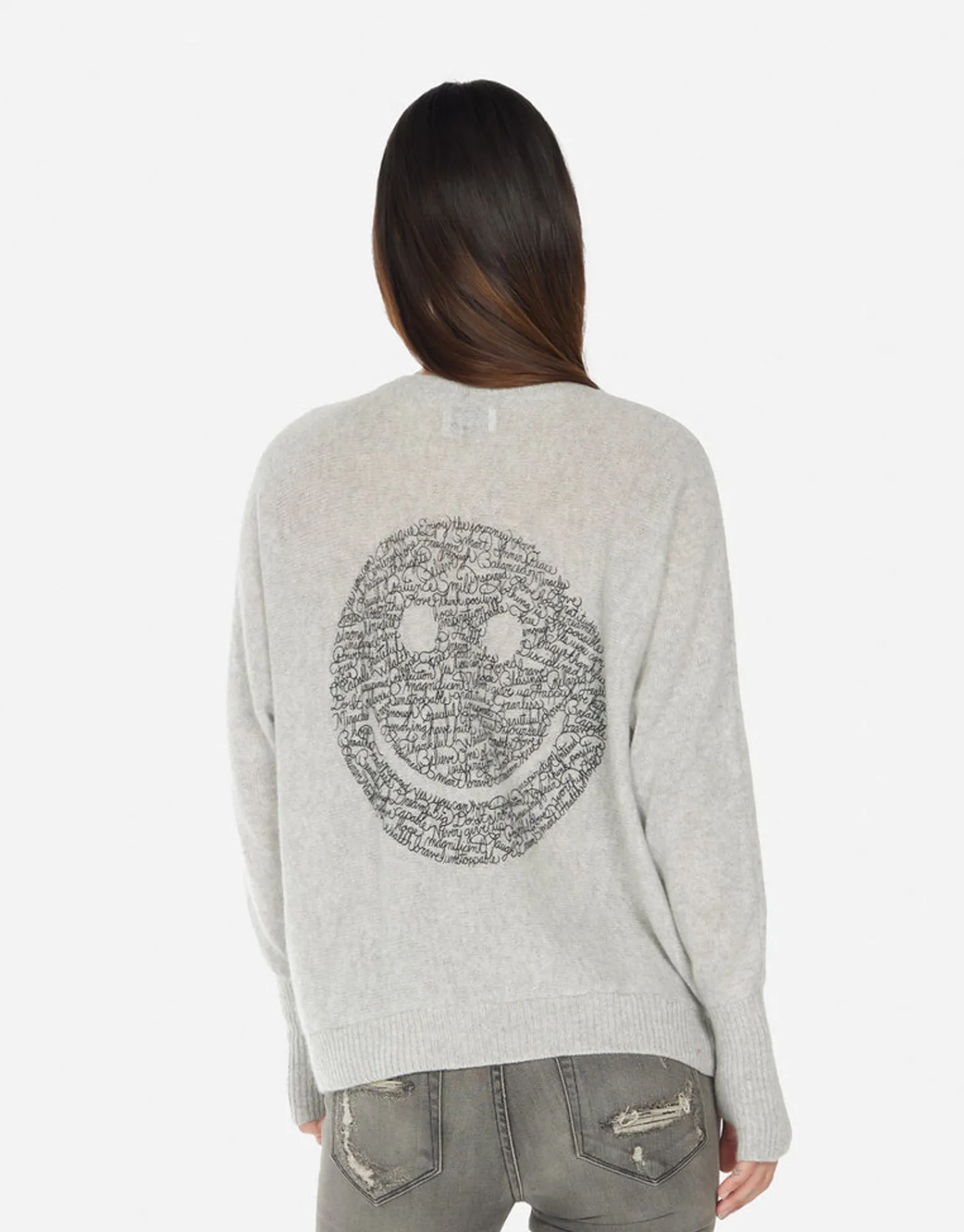 Store Ladona Positive Happyface Women Sweaters & Knits