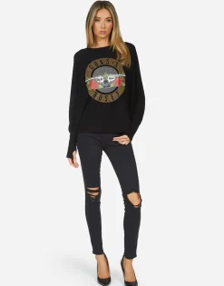 Best Sale Ladona X Guns N' Roses Women Sweaters & Knits