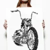 Clearance Canvas Chopper Art Print On Decor