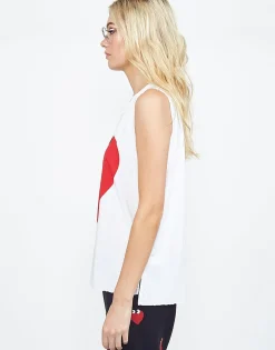 Shop Kel Heartface Tank Women Tanks