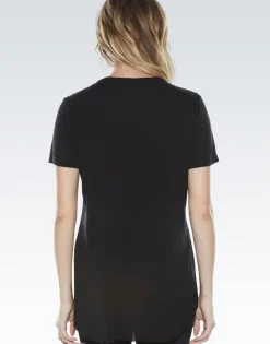 Sale Kelis Peace Hand S/S Women'S Scooped Hem Tee In Women Short Sleeve