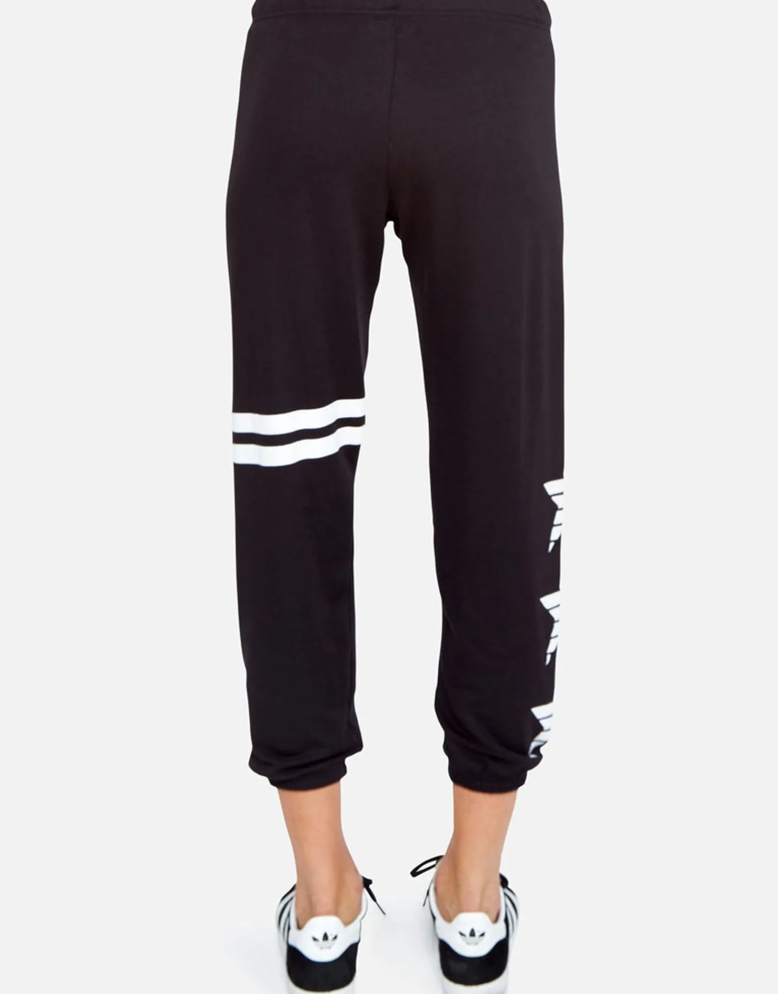 Best Women'S Alana 3 Stripe Star Crop Sweat Pant Women Crop Sweatpants