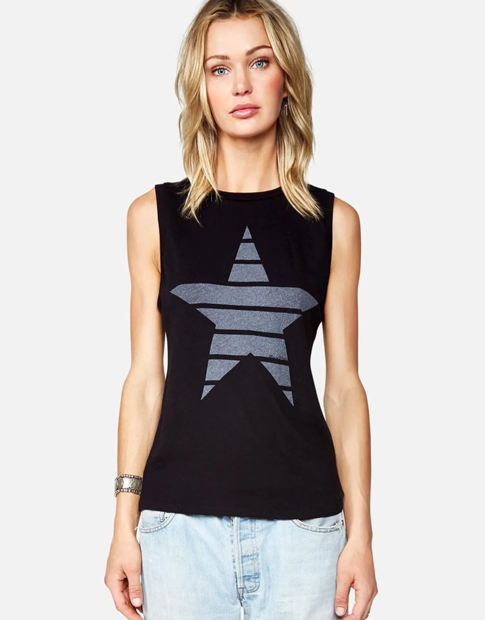 Discount Women'S Ashlin Classic Stripe Star Tank Tee In Women Tanks