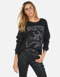 Cheap Led Zeppelin Outline Women'S Pullover | Lee By Women Long Sleeve
