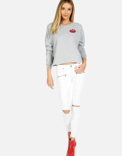 Online Lee Kiss Face Women Long Sleeve