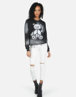 Cheap Lee Peace Teddy Women Long Sleeve