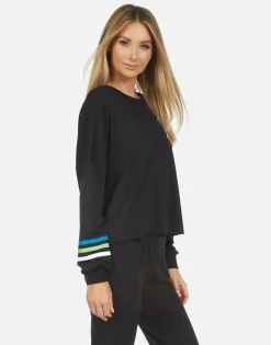 Clearance Lee World Peace Lips Women Long Sleeve