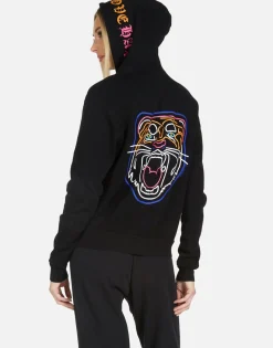 Online Lennox Neon Line Tiger Women Hoodies