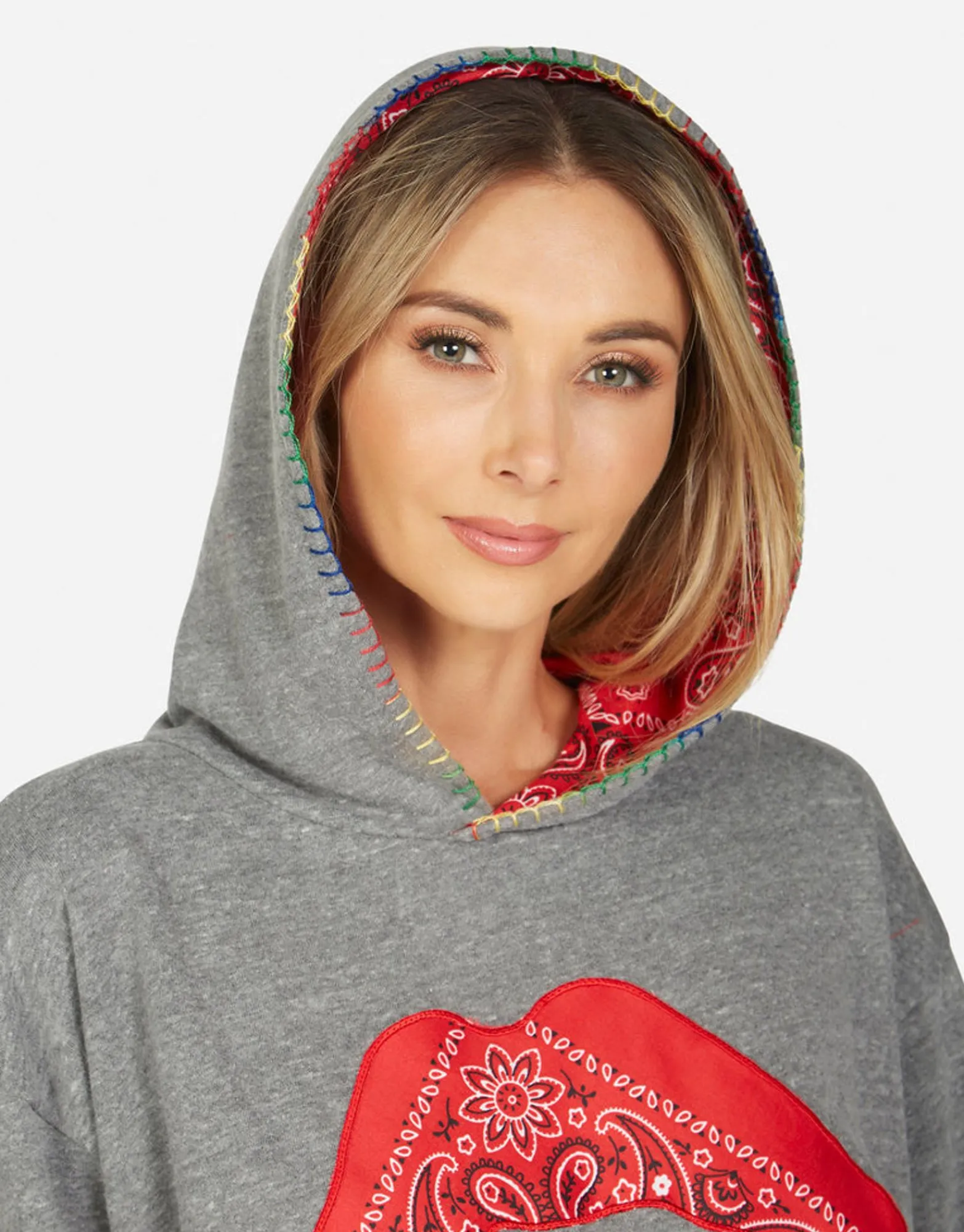 Discount Letisha Bandana Lip Women Hoodies