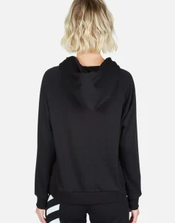 Cheap Lightning Bolt Star Pullover Hoodie W/ Side Zippers | Corbin Women Hoodies