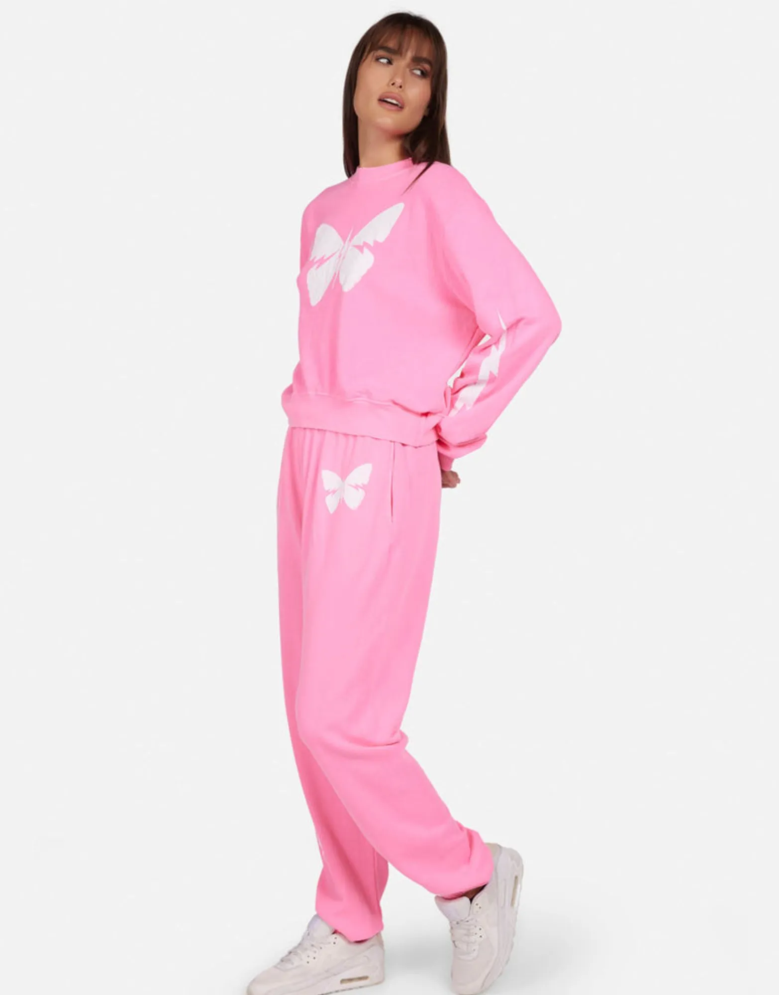 Clearance Lightning Butterfly Pullover In | Spalding X By Women Long Sleeve