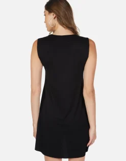Cheap Lightning Lip Sleeveless Dress | Deanna By Women Dresses