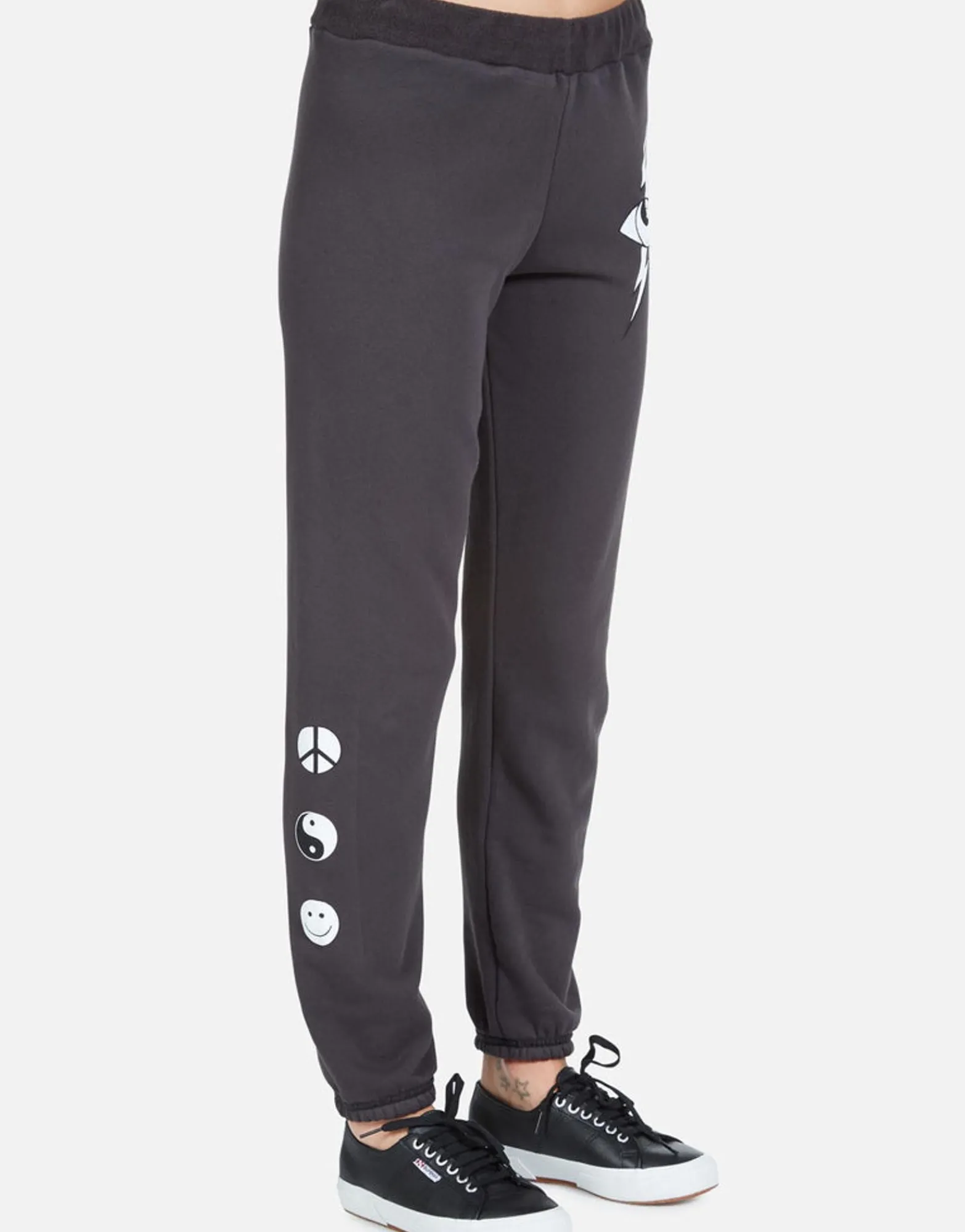 Hot Lightning Star Eye Women'S Sweatpant | Gia By Women Long Sweatpants