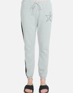 Flash Sale Lightning Star Lounge Pant W/ Tuxedo Stripe | Astrid By Women Long Sweatpants