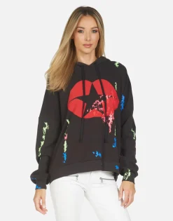 Cheap Lila Star Kiss Women Hoodies