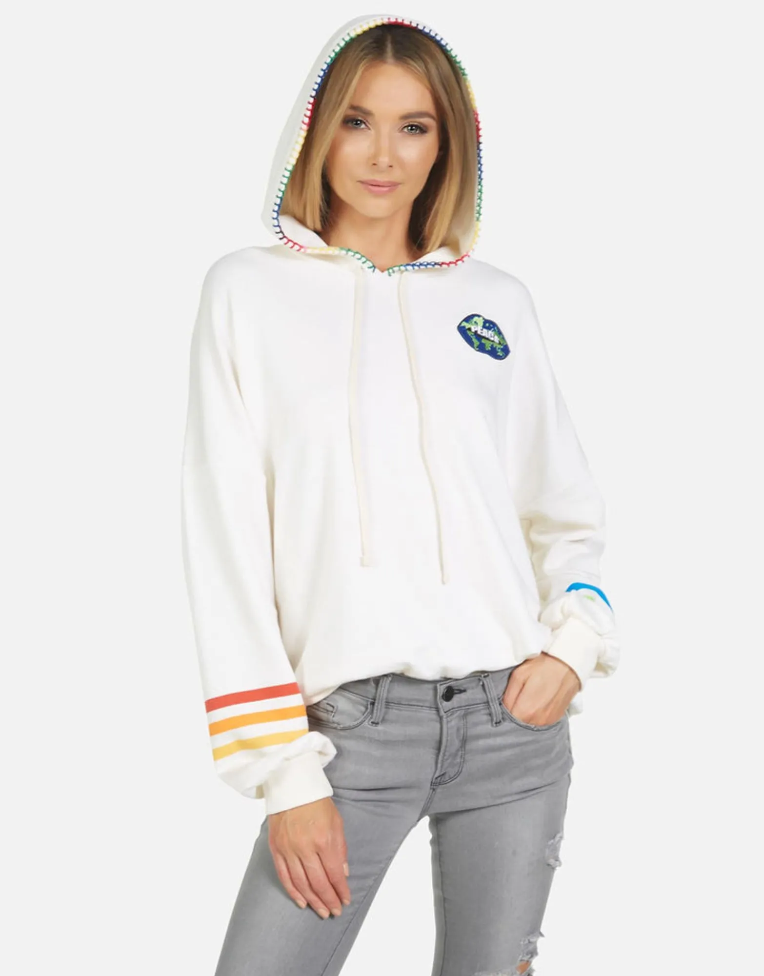 Hot Lila World Eye Love Women Hoodies