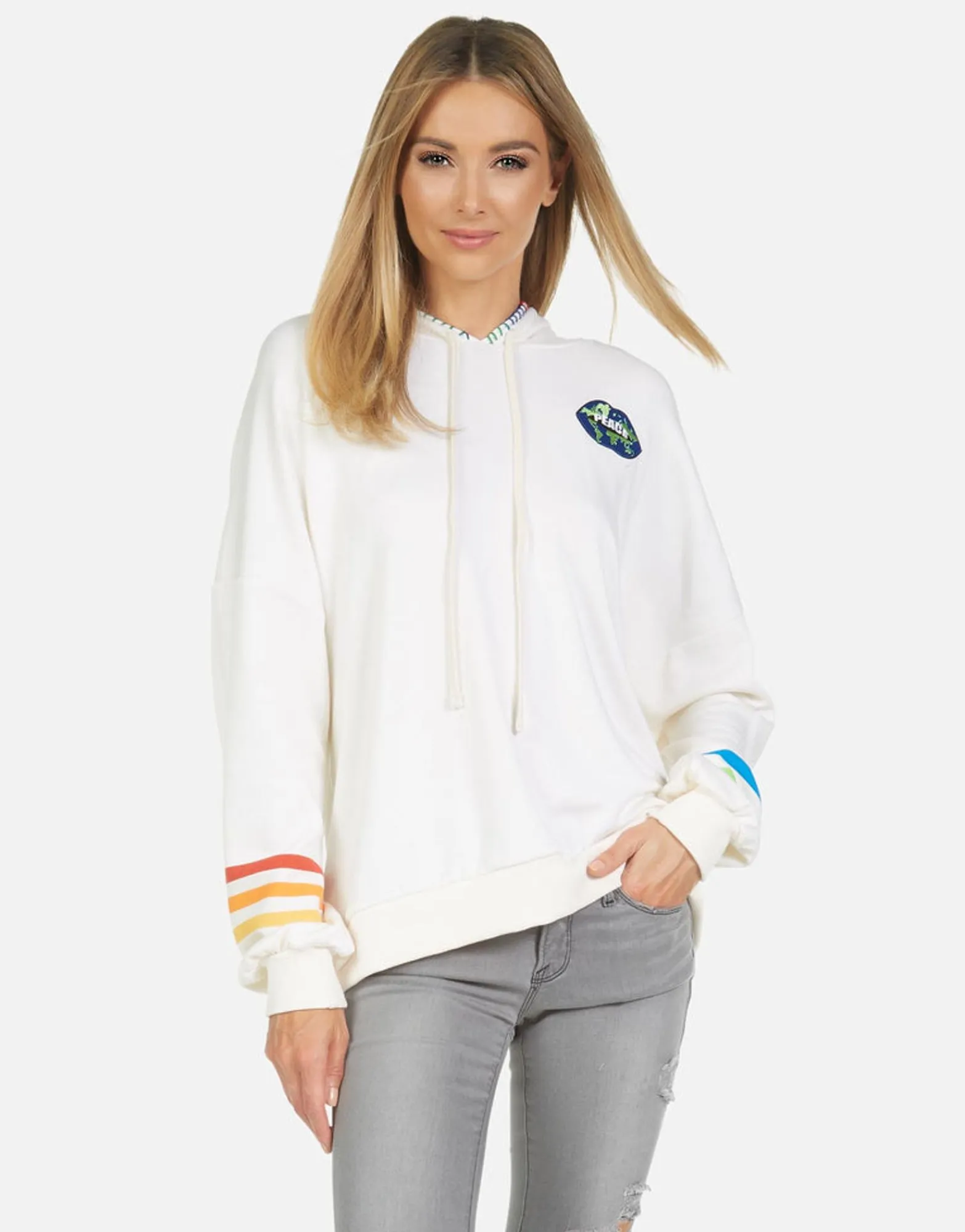 Hot Lila World Eye Love Women Hoodies