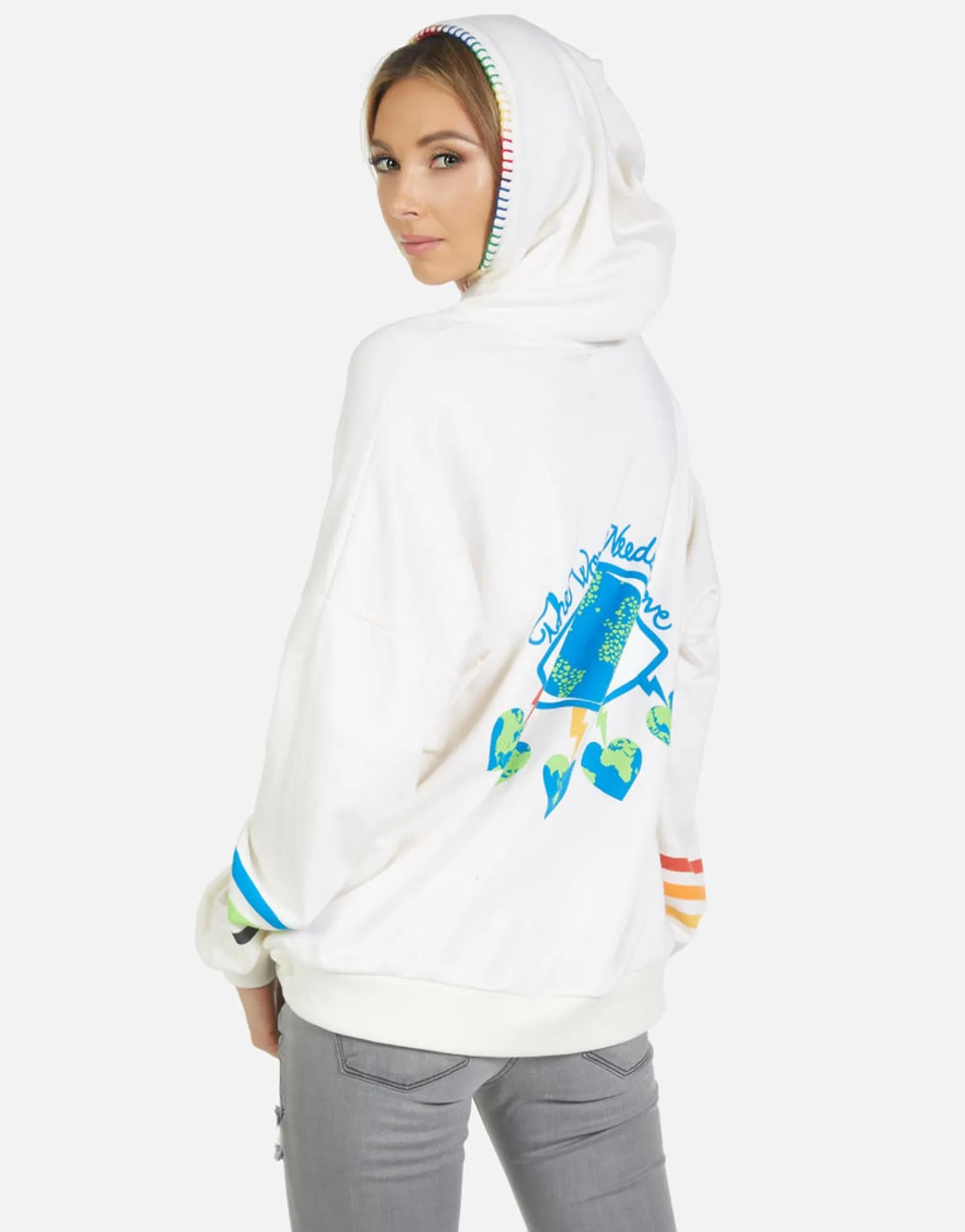 Hot Lila World Eye Love Women Hoodies