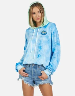 Shop Lila World Peace Lips Women Hoodies