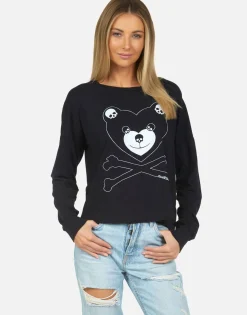 Best Sale Lori Skull Love Bear Women Long Sleeve