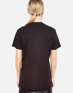 New Love Bones Classic Tee W/ Holes In | Wof By Women Short Sleeve