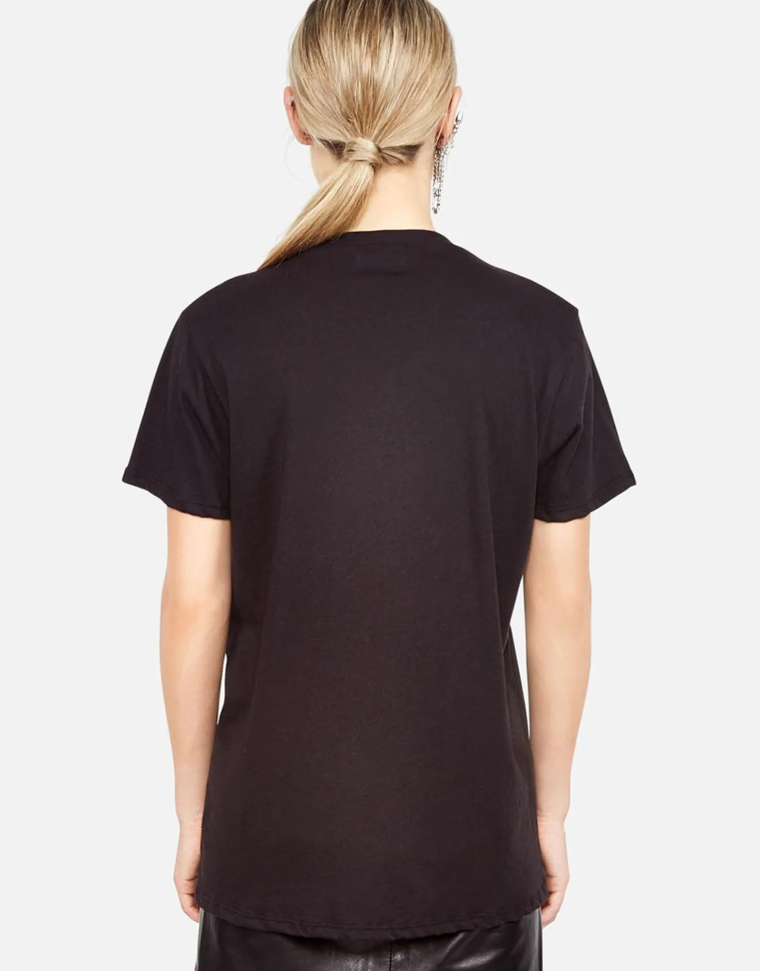 New Love Bones Classic Tee W/ Holes In | Wof By Women Short Sleeve