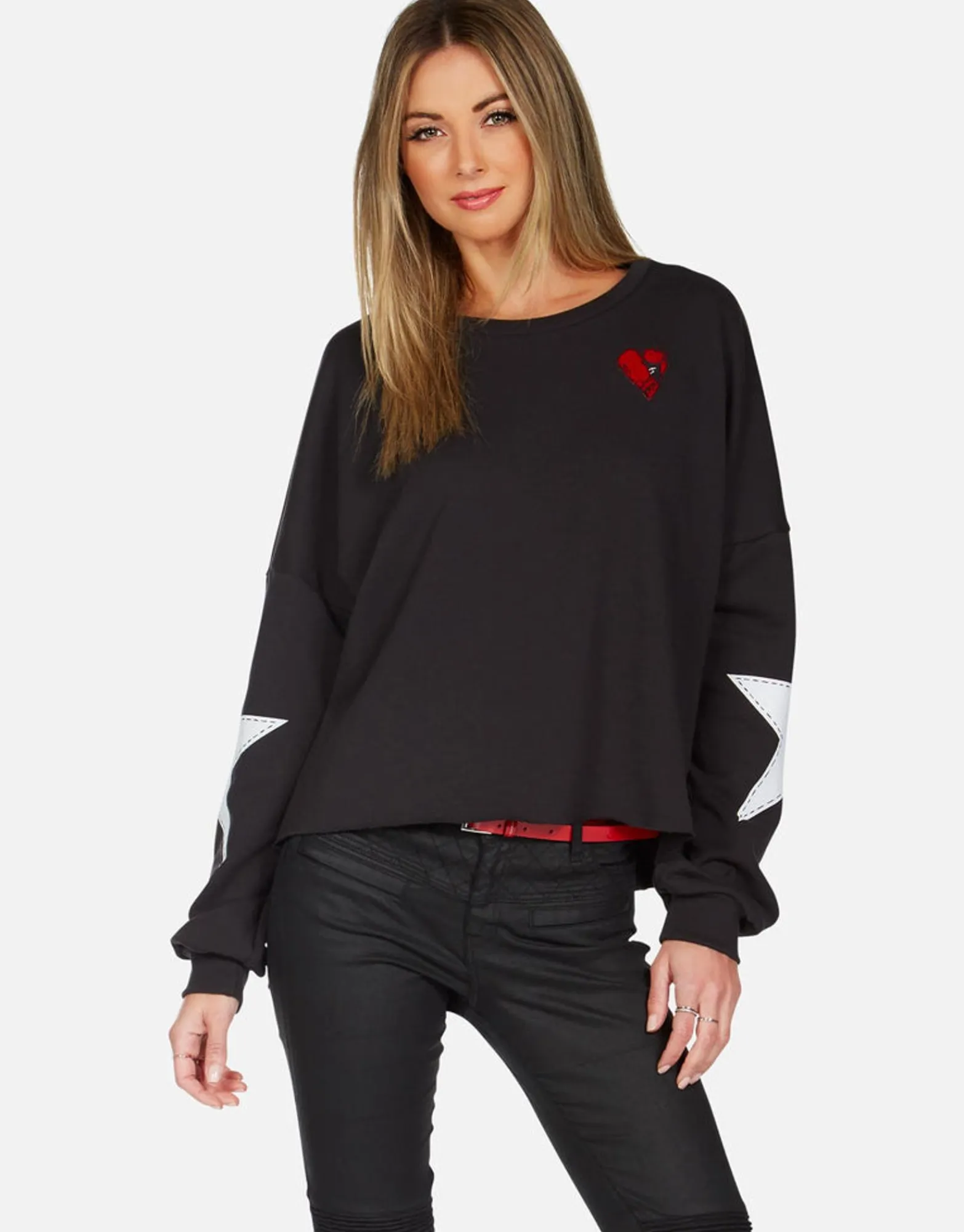 Best Sale Love Boxing Drop Shoulder Pullover | Lee By Women Long Sleeve