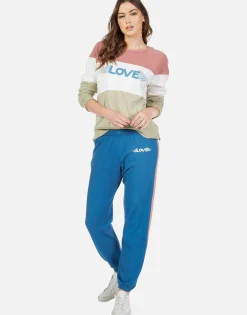 Cheap Love Wings L/S Color Block Pullover | Kiernan By Women Long Sleeve