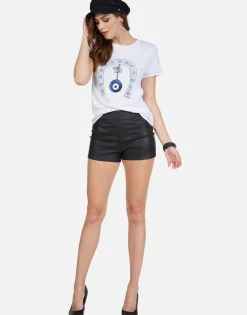 Best Sale Lucky Eye Horseshoe S/S Tee | Aviana By Women Short Sleeve