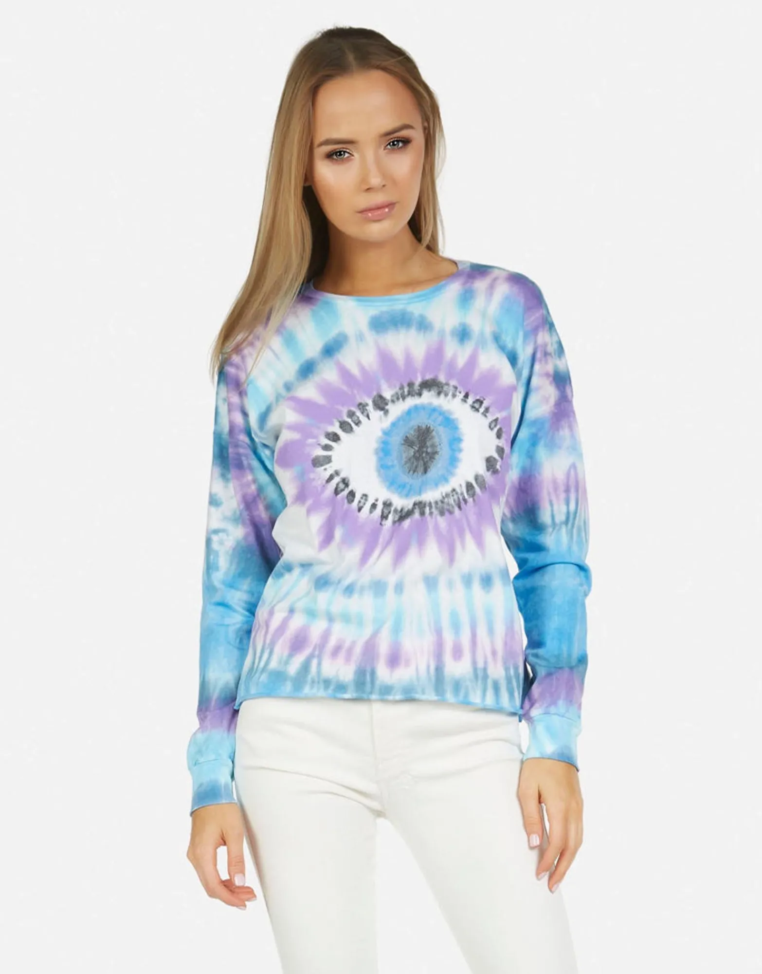 Store Luella Tie Dye Eye Women Long Sleeve