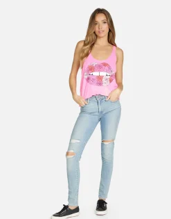 Outlet Maisie Rose Lip Women Tanks