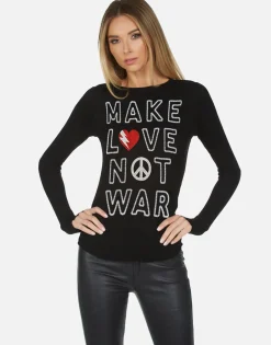 Online Make Love Not War L/S Fitted Thermal | Mckinley X Women Long Sleeve