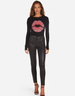 Hot Mckinley Bandana Lip Women Long Sleeve