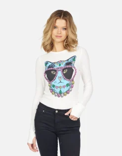 Clearance Mckinley Diamond Cat Women Long Sleeve