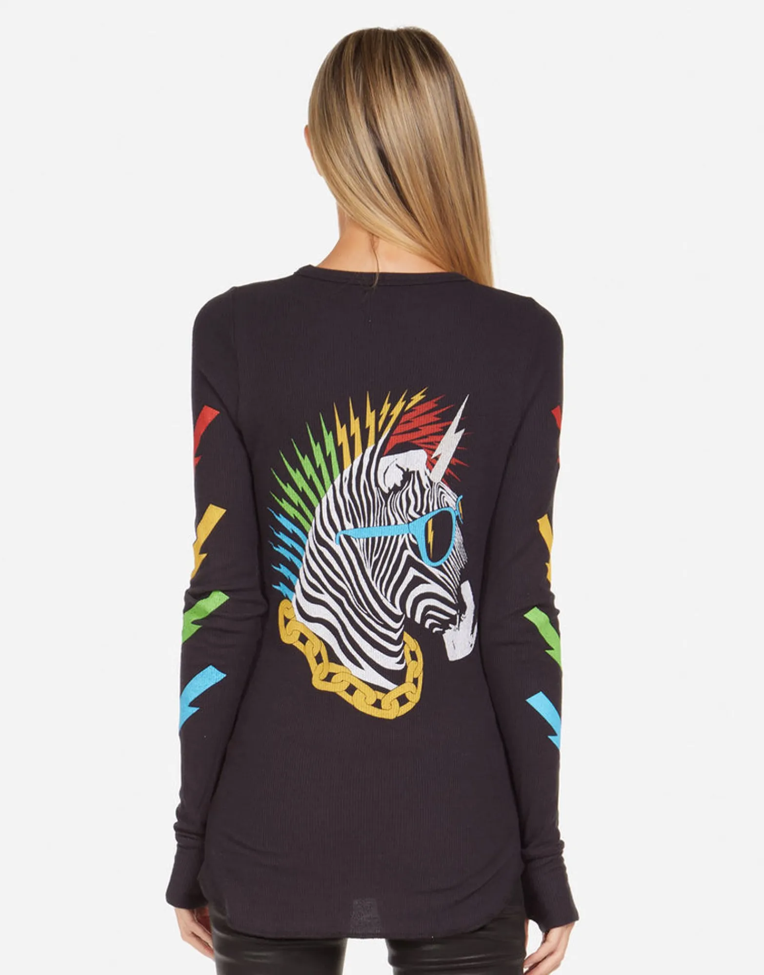 Outlet Mckinley Lightning Zebra Women Long Sleeve