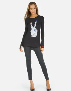 Store Mckinley Peace Hand Elements Women Long Sleeve