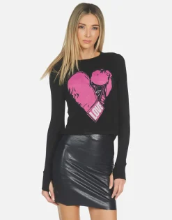 Shop Mckinley X Pink Boxing Glove Women Long Sleeve