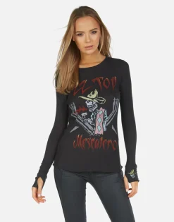 Clearance Mckinley Zz Top Women Long Sleeve