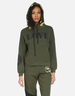 New Melanie Camo Lip Women Hoodies