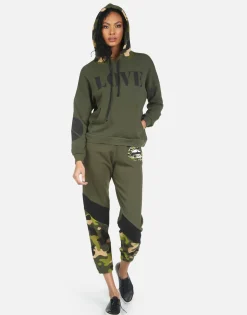 New Melanie Camo Lip Women Hoodies