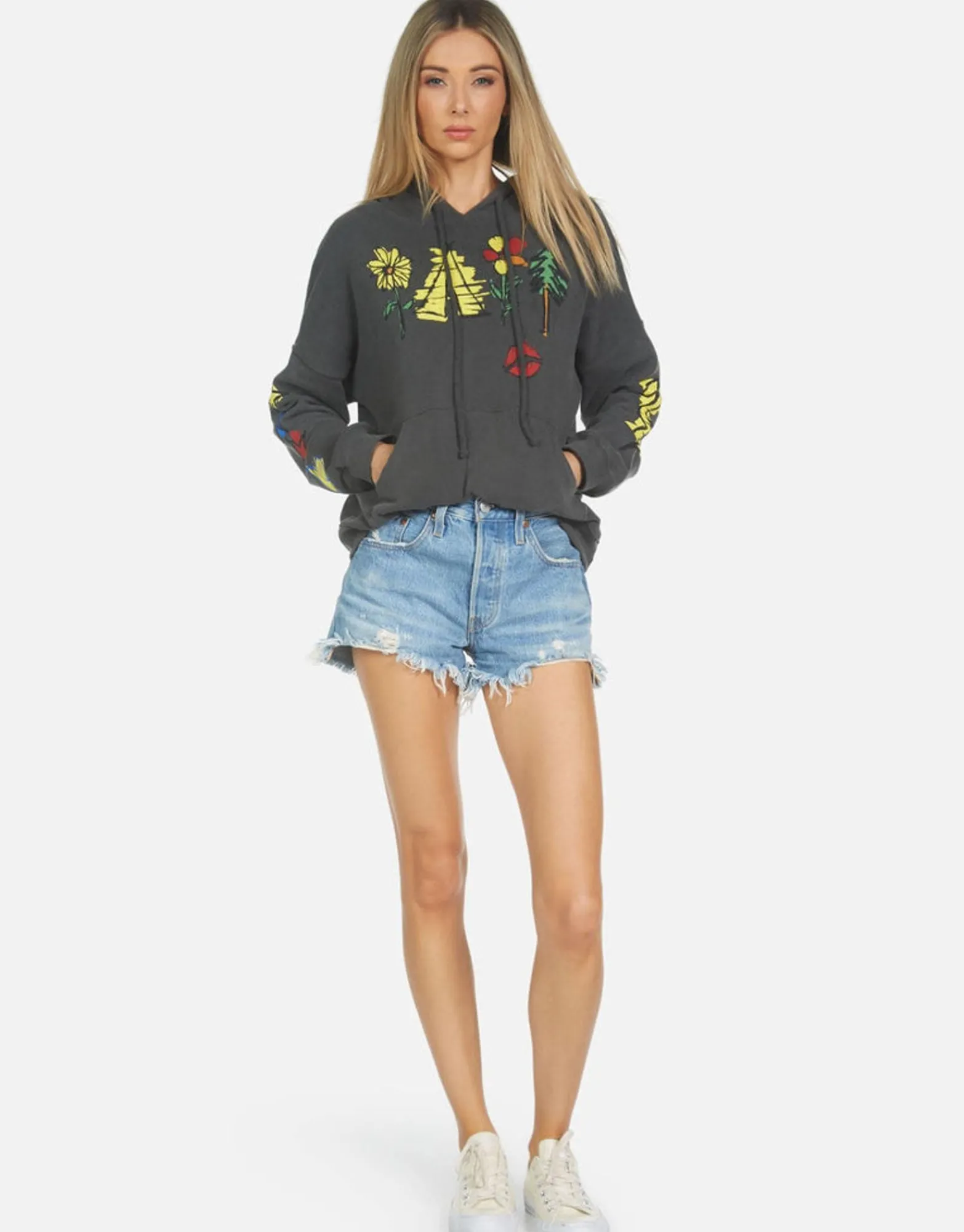 Cheap Melanie Camp Hair Don'T Care Women Hoodies