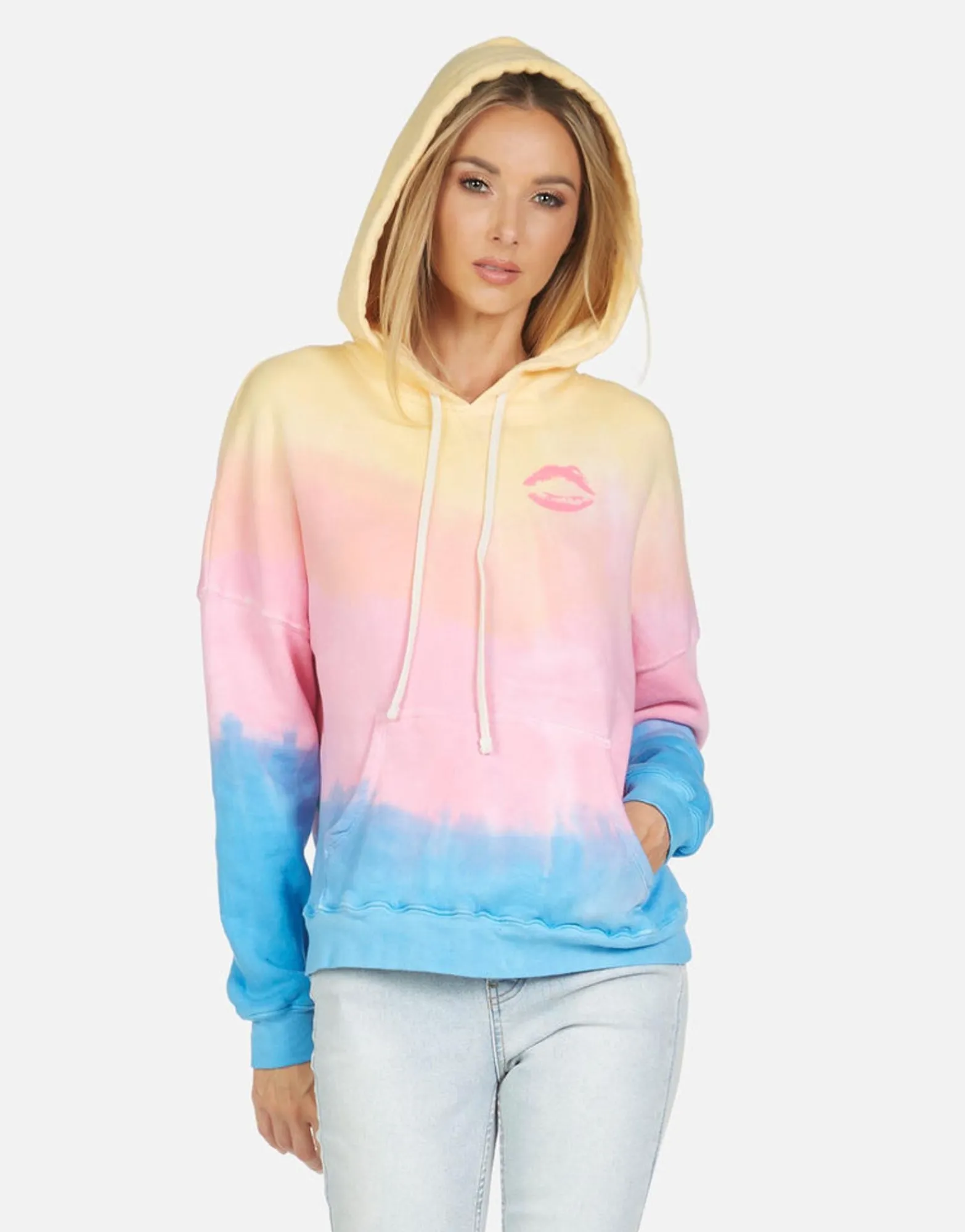 Discount Melanie Watercolor Eye Women Hoodies