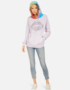Fashion Melanie X Crystal Sprinkle Lip Women Hoodies