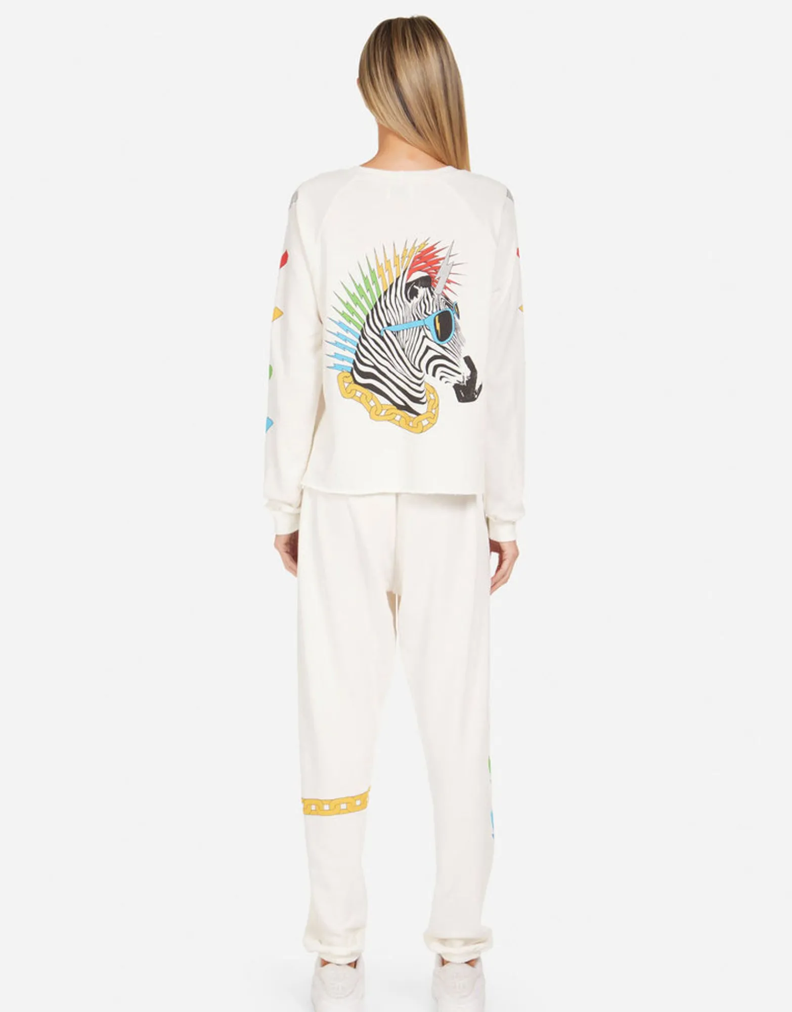 Outlet Meredith Lightning Zebra Women Long Sleeve