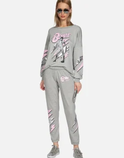 Fashion Minnie Mouse Splatter Sweatpant | Brynn By Women Long Sweatpants