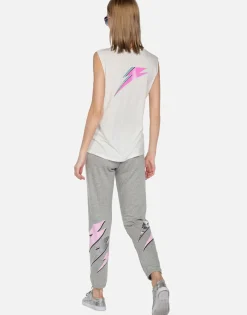 Fashion Minnie Mouse Splatter Sweatpant | Brynn By Women Long Sweatpants