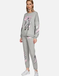 Fashion Minnie Mouse Splatter Sweatpant | Brynn By Women Long Sweatpants