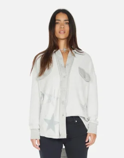 Best Sale Miranda Crystal Multi Stars Women Long Sleeve