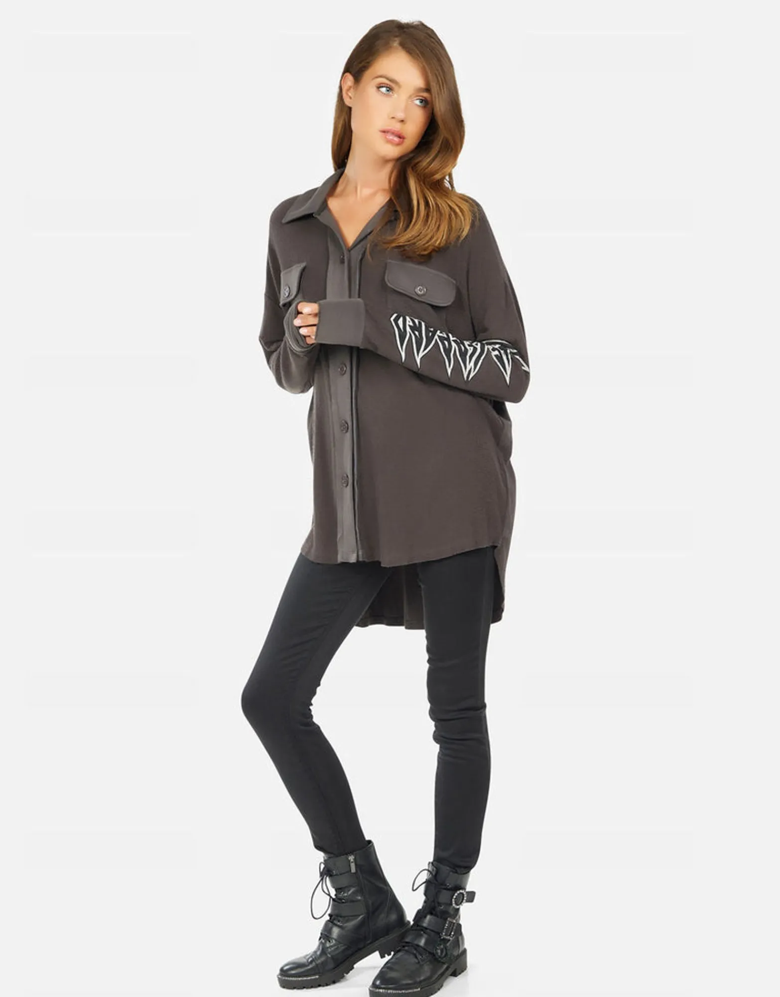 Cheap Miranda Tiger Def Leppard Women Long Sleeve